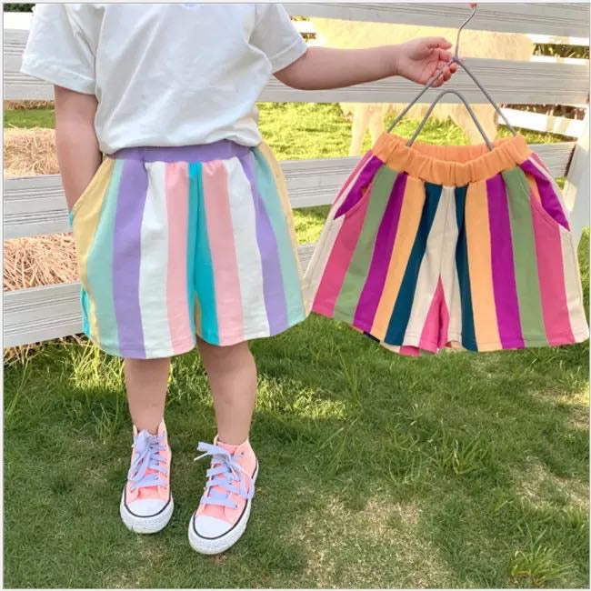 Stripe shorts